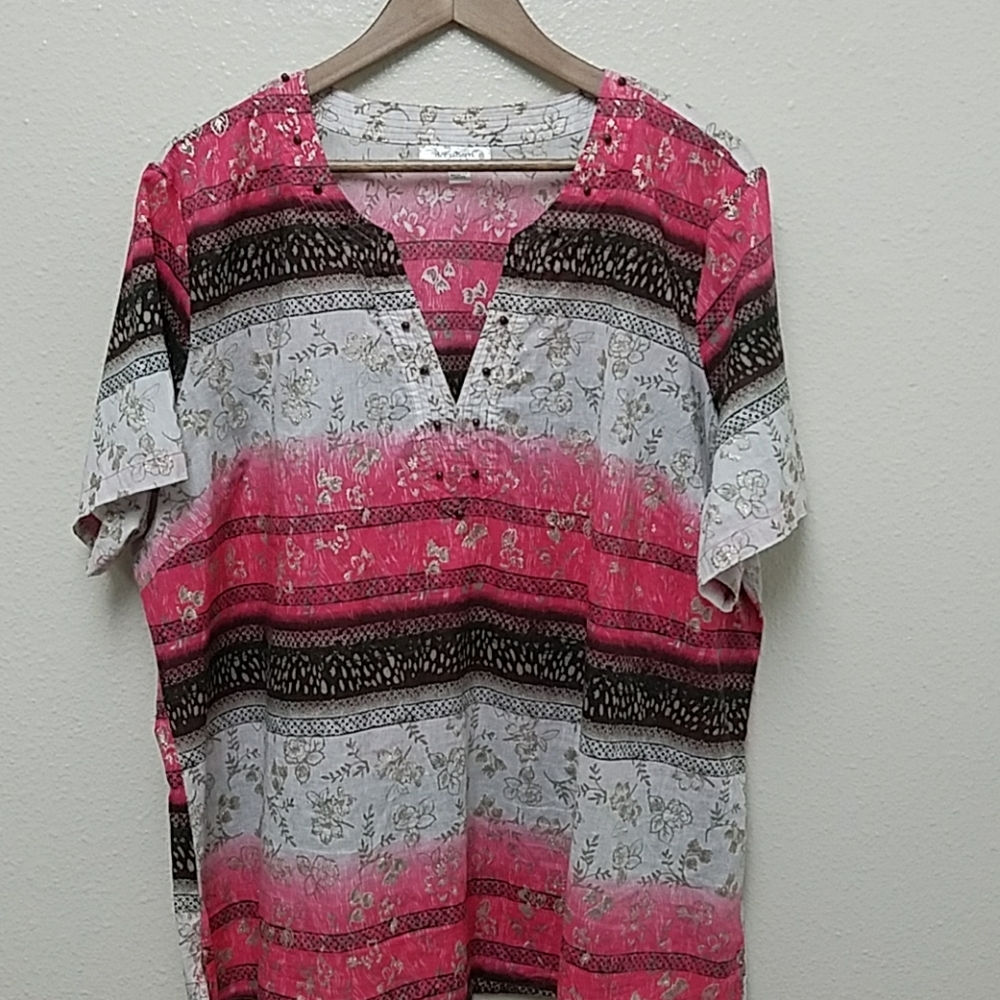 DRESSBARN BLOUSE PLUS SIZE